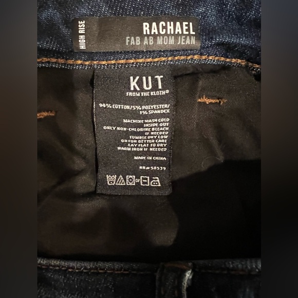 Kut From the Kloth Rachel Fab Ab High Rise Mom Jean - Picture 5 of 5